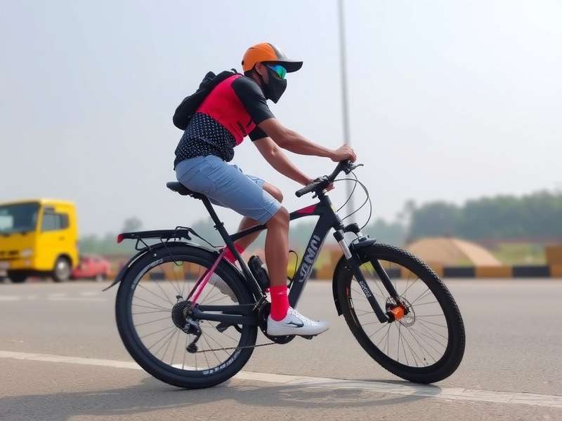 Sangam Mighty Cycling Warrior gameplay